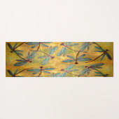 Dragonfly Haze Yogamat (Achterkant (horizontaal))