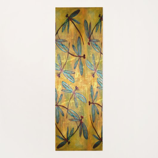 Dragonfly Haze Yogamat (Achterkant)