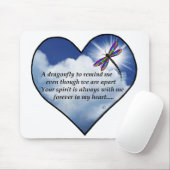 Dragonfly Heart Poem Muismat (Met muis)