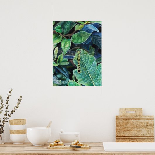 Dragonfly herinneringen poster (Keuken)