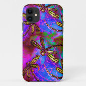 Dragonfly Hippy Flit iPhone / iPad case (Achterkant)