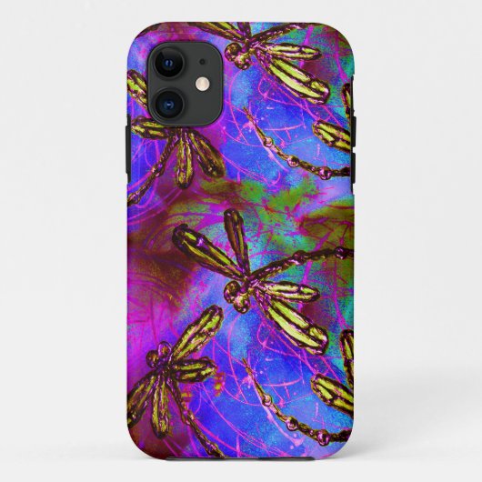 Dragonfly Hippy Flit iPhone / iPad case (Achterkant)