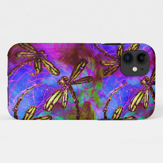 Dragonfly Hippy Flit iPhone / iPad case (Achterkant (horizontaal))