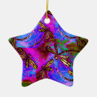 Dragonfly Hippy Flit Keramisch Ornament