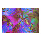 Dragonfly Hippy Flit Kussensloop (Achterkant)