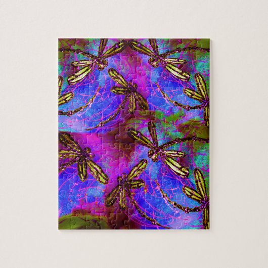 Dragonfly Hippy Flit Legpuzzel (Verticaal)