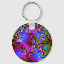 Dragonfly Hippy Flit Sleutelhanger