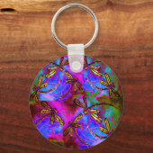 Dragonfly Hippy Flit Sleutelhanger (Voorkant)