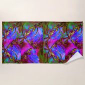 Dragonfly Hippy Flit Strandlaken (Voorkant)