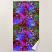 Dragonfly Hippy Flit Strandlaken (Voorkant)