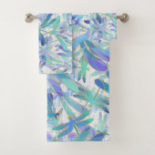 Dragonfly Holiday | Wit Bad Handdoek (Insitu)