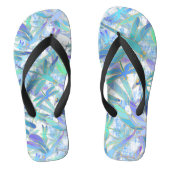 Dragonfly Holiday | Wit Teenslippers (Voetbed)