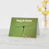 Dragonfly Hope en Thoughts Note Kaart (Gele Bloem)