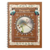 Dragonfly -Illusie- Notitieboek 80 pagina's (Voorkant)