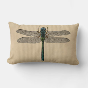  dragonfly-illustratie kussen