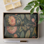 Dragonfly in Bloemen 6 Decoupage Papier (Geschenk)