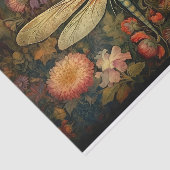 Dragonfly in Bloemen 7 Decoupage Papier (Detail)