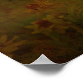 Dragonfly in de tuin poster (Hoek)