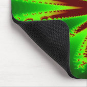 Dragonfly in de vlammen Mousepad Muismat (Hoek)