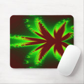 Dragonfly in de vlammen Mousepad Muismat (Met muis)