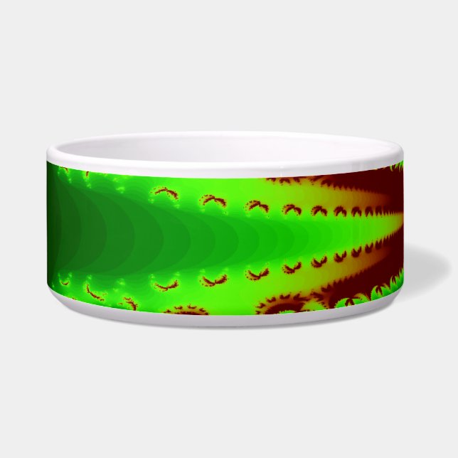 Dragonfly in Flames Dog Bowl Voerbakje (Links)