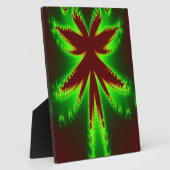 Dragonfly in Flames Plaque Fotoplaat (Zijkant)