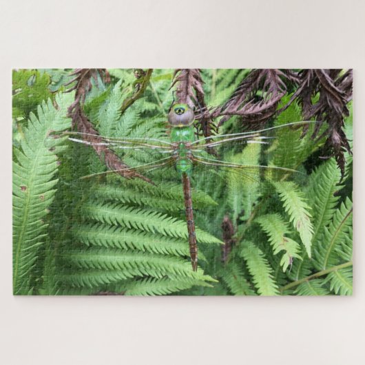 Dragonfly in Garden Puzzle Legpuzzel (Horizontaal)