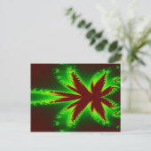 Dragonfly in het Briefkaart Flames (Staand voorkant)