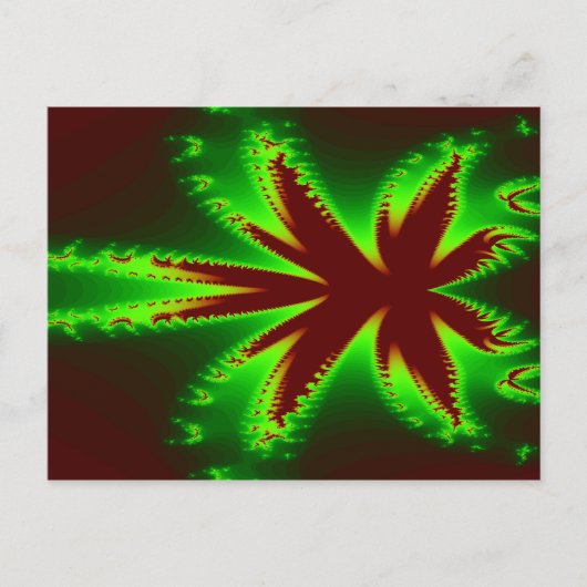 Dragonfly in het Briefkaart Flames (Voorkant)