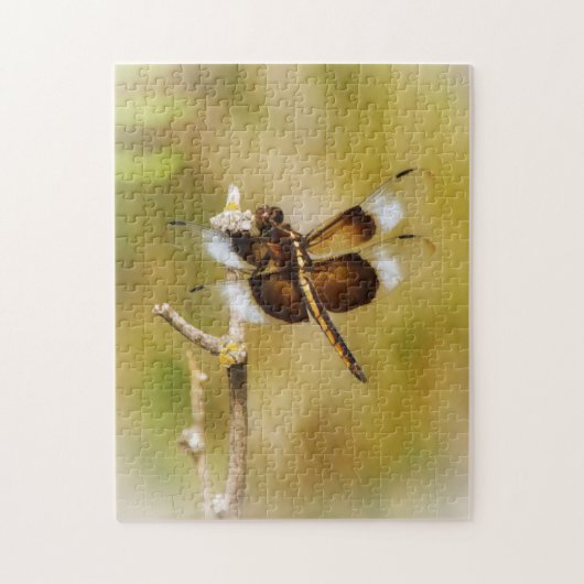 Dragonfly in Natuur kunstpuzzel Legpuzzel (Verticaal)