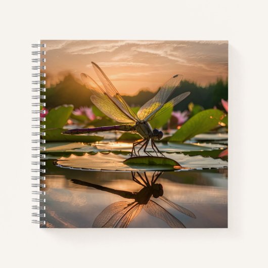 Dragonfly in Natuur Notitieboek (Voorkant)