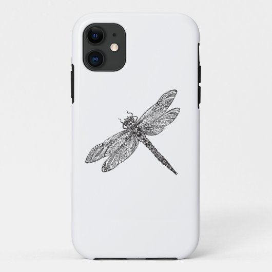 Dragonfly in stijl Case-Mate iPhone case (Achterkant)