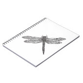 Dragonfly in stijl notitieboek (Linkerzijde)