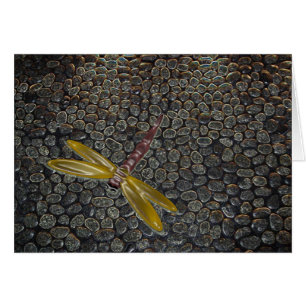 Dragonfly in vliegende Kaart