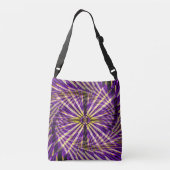Dragonfly in vlucht...... crossbody tas (Achterkant)