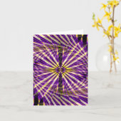 Dragonfly in vlucht...... kaart (Gele Bloem)