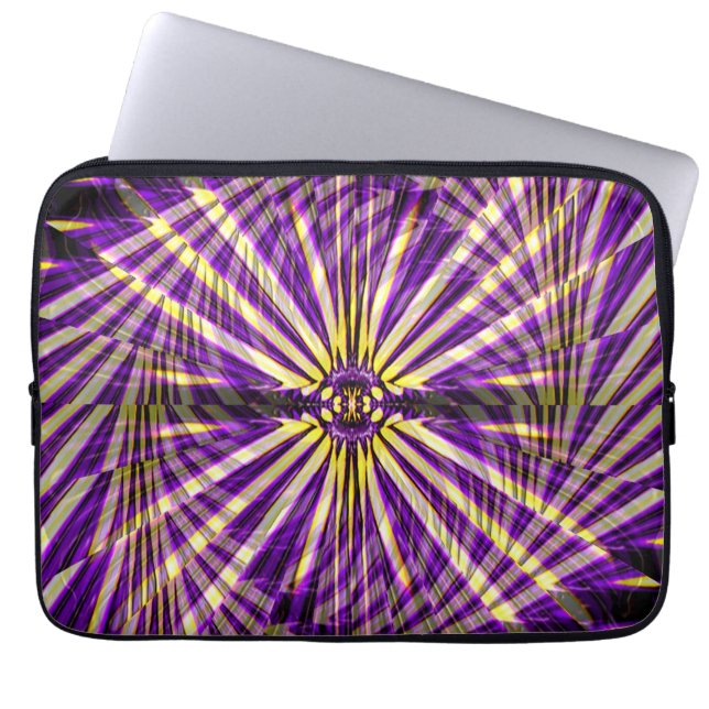 Dragonfly in vlucht...... laptop sleeve (Voorkant)