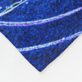 Dragonfly Indigo Dance Fleece Deken (Hoek)