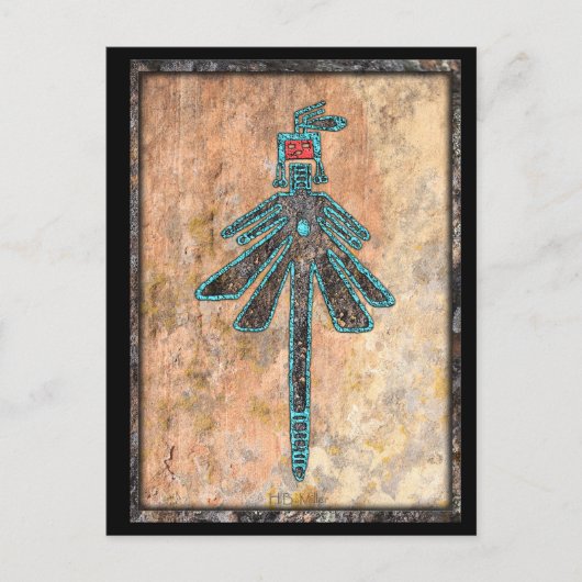 Dragonfly, Insect Mythology Briefkaart (Voorkant)
