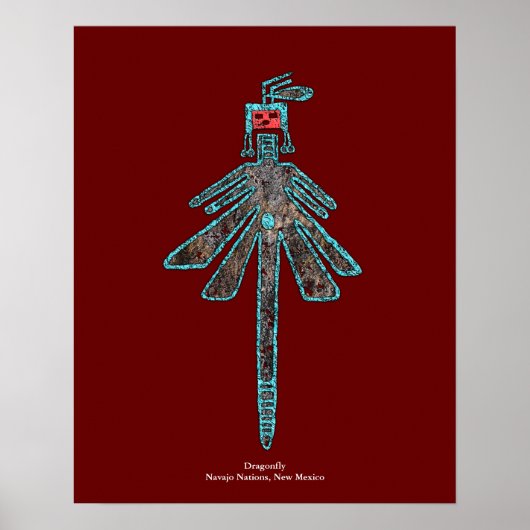 Dragonfly, Insect Mythology Poster (Voorkant)