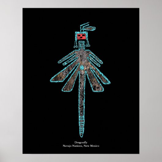 Dragonfly, Insect Mythology Poster (Voorkant)