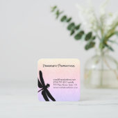 Dragonfly | Insecten Vierkante Visitekaartje (Staand voorkant)