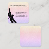 Dragonfly | Insecten Vierkante Visitekaartje (Voorkant / Achterkant)