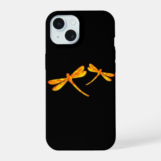 Dragonfly iPhone Hoesje - Fire 15 Case (Achterkant)