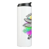 Dragonfly is mijn geestdier thermosbeker (Gedraaid links)