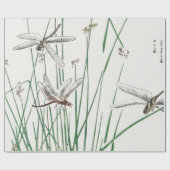 DRAGONFLY JAPANESE omlooppapier Cadeaupapier (Vlak)