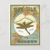 Dragonfly Japans zijderoute Briefkaart (Voorkant)