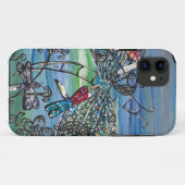 Dragonfly Jewels 2 iPhone Case (Achterkant (horizontaal))