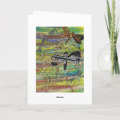 Dragonfly Jewels Wenskaart Kaart (Achterkant)