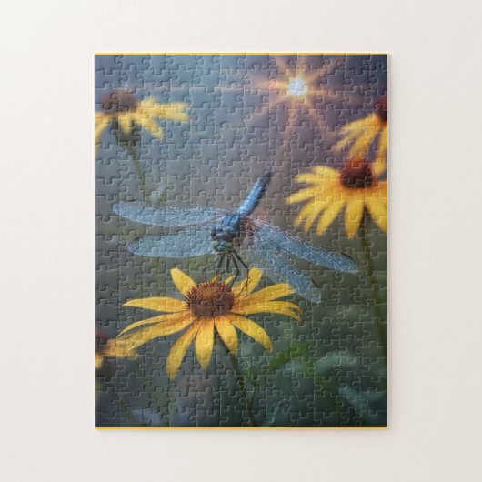 Dragonfly Jigzaag Puzzle Legpuzzel (Verticaal)